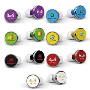 TWS BLUETOOTH-KOPFHÖRER MIT CMYK-GESAMTDRUCKOPTION - Reklamnepredmety