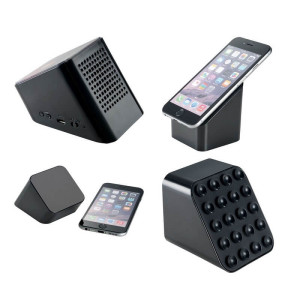 BLUETOOTH-LAUTSPRECHER MIT SAUGKNOPF - Reklamnepredmety