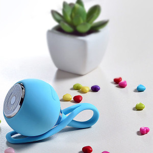 SILIKON BLUETOOTH-LAUTSPRECHER MINI MIT SCHLAUFE - Reklamnepredmety