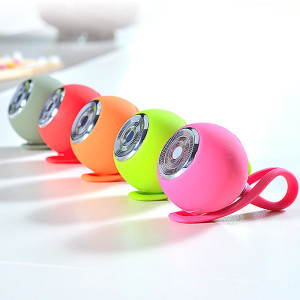 SILIKON BLUETOOTH-LAUTSPRECHER MINI MIT SCHLAUFE - Reklamnepredmety