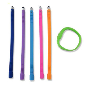 SILIKON-ARMBAND MIT STYLUS - Reklamnepredmety