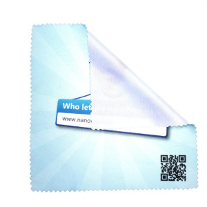 TUCH AUS MIKROFASER FÜR BRILLE UND DISPLAY - 15 × 15 cm - Reklamnepredmety
