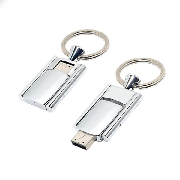 DREHBARER METALL USB-STICK LUX