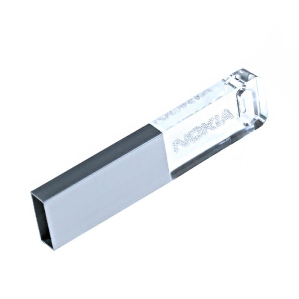 MINI USB-STICK MIT LED UNTERLEUCHTETEM LOGO