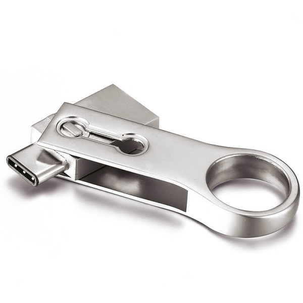 DREHBARER USB-STICK MIT TYPE-C ANSCHLUSS
