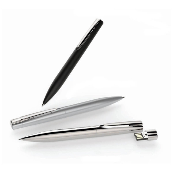 LUXURIÖSER USB-STICK KUGELSCHREIBER AUS METALL