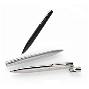 LUXURIÖSER USB-STICK KUGELSCHREIBER AUS METALL - Reklamnepredmety