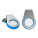 DREHBARER USB-STICK MIT LED UNTERLEUCHTETEM LOGO - UDM1145_18 - variant PU UDM1145-q00001