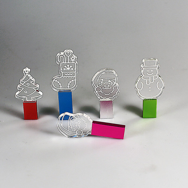 USB-STICK MIT LED UNTERLEUCHTETEM LOGO