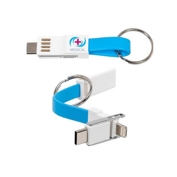DATEN- UND LADEKABEL 3 IN 1 - ANHÄNGER