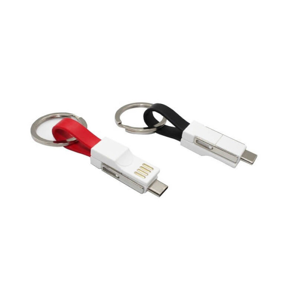 DATEN- UND LADEKABEL 3 IN 1 - ANHÄNGER