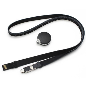 USB-LADEKABEL 3 IN 1 IN EINEM SCHLÜSSELBAND - Reklamnepredmety