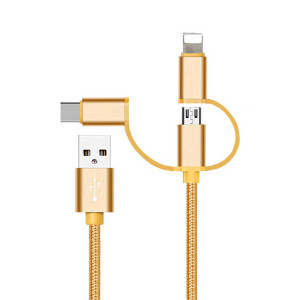DATEN- UND LADEKABEL 3 IN 1 - Reklamnepredmety