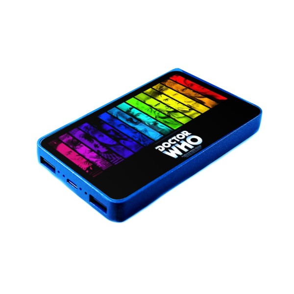 DUALE POWER BANK MIT DER MÖGLICHKEIT EINES LED-LOGOS, 4000/5000/6000 MAH
