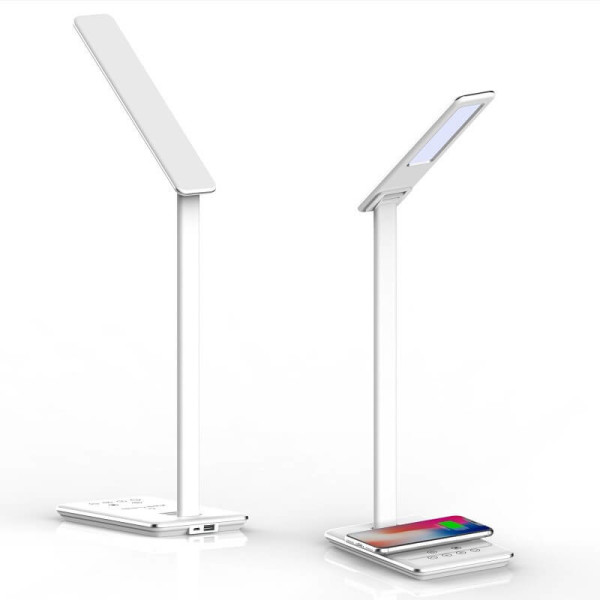 2 IN 1 TOUCH-TISCHLAMPEMIT KABELLOSER UNTERLAGE