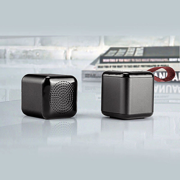 SET 2 STK. MINI CUBE BLUETOOTH-LAUTSPRECHER MIT TWS-FUNKTION