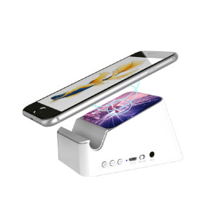 3 IN 1 - KABELLOSES LADEGERÄT, BLUETOOTH-LAUTSPRECHER UND STÄNDER FÜR DAS HANDY - Reklamnepredmety