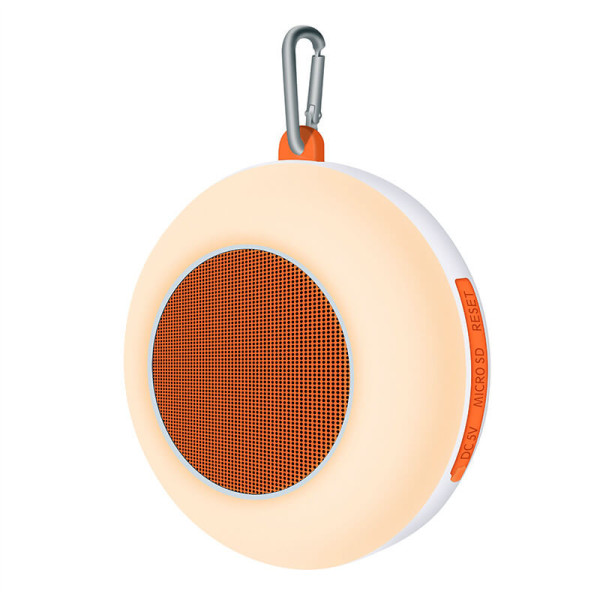 WASSERFESTE MOOD-LED-LAMPE ZUM AUFHÄNGEN MIT BLUETOOTH-LAUTSPRECHER