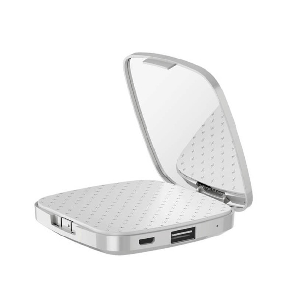 POWER BANK SPIEGEL (MOBILES LADEGERÄT), 2200 mAh
