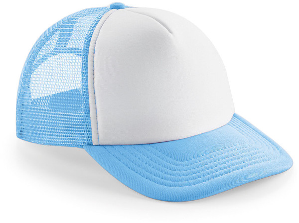 Kinder 5 Panel Polyester Mesh Kappe B645B