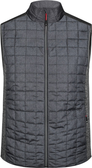 Herren Hybrid Strickfleece Gilet - Reklamnepredmety