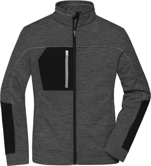 Damen Strickfleece Jacke