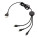 Light-Up Logo 6-in-1 Kabel, schwarz