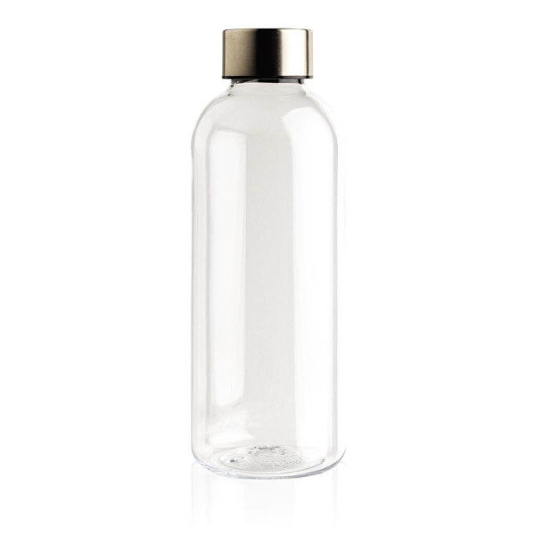 Auslaufsichere Trinkflasche mit Metalldeckel, grün