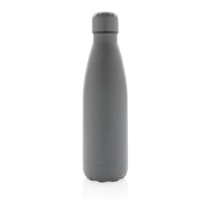 Einfarbige Vakuumisolierte Stainless Steel Flasche, grün - Reklamnepredmety
