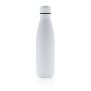 Einfarbige Vakuumisolierte Stainless Steel Flasche, grün - Reklamnepredmety