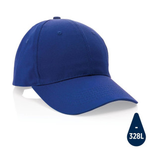 Impact 6 Panel Kappe aus 190gr rCotton mit AWARE™ Tracer, na - Reklamnepredmety