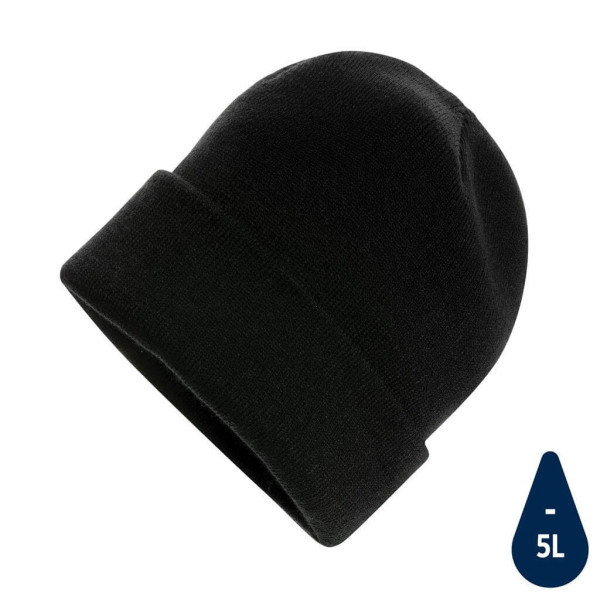 Impact Polylana® Beanie mit AWARE™ Tracer, navy blau