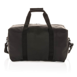 Schicke PU Wochenendtasche, navy blau - Reklamnepredmety