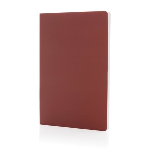 Impact Softcover A5 Notizbuch mit Steinpapier, blau - Reklamnepredmety