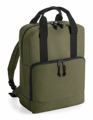 Recycelter Kühlrucksack mit zwei Griffen - Reklamnepredmety