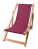 Skladacia stolička z polyesteru pre deti - DRF22KIDS_Burgundy-24 - variant Ls 1000319474