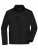Pánska mikrofleecová softshellová bunda - JN1172_Black - variant Ls 1000316201
