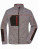 Dámska flisová bunda s kontrastným prešívaním - JN1817_Carbon-Melange_Black_Red - variant Ls 1000316305