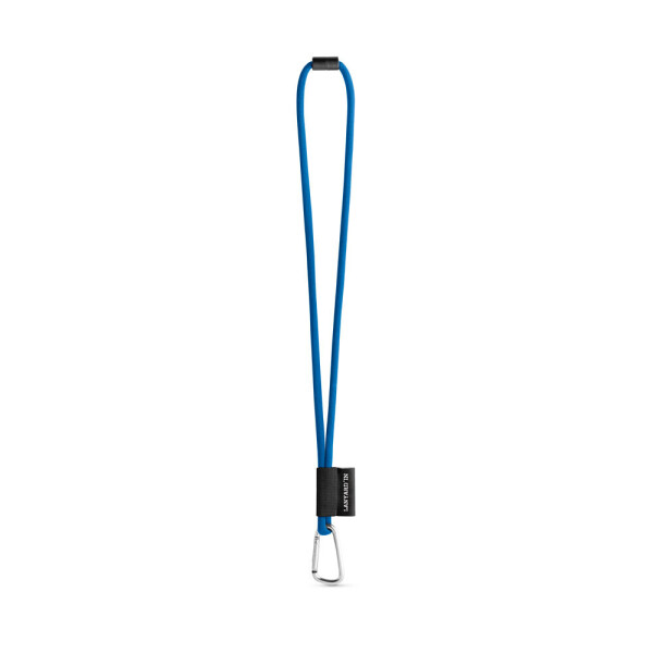 SET Lanyard TUBE Long (Ø 7 mm) mit D-förmigem Karabiner 55 mm und Sicherheitsclip Ø 7 mm
