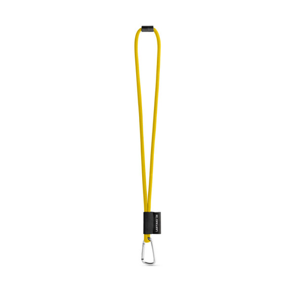 SET Lanyard TUBE Long (Ø 7 mm) mit D-förmigem Karabiner 55 mm und Sicherheitsclip Ø 7 mm