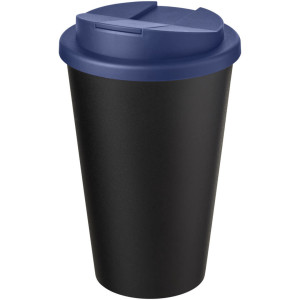 Americano® Eco 350 ml recycelter Becher mit auslaufsicherem Deckel - Reklamnepredmety