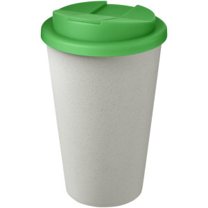 Americano® Eco 350 ml recycelter Becher mit auslaufsicherem Deckel - Reklamnepredmety