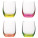 VS HATTA Set mit 4 Neongläsern – Farbmischung - h0200200zh1_a - variant I H0200200ZH1