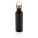 Moderne Stainless-Steel Flasche mit Bambusdeckel, grün - p436.831__b_1 - variant XD P436.831