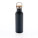 Moderne Stainless-Steel Flasche mit Bambusdeckel, grün - p436.835__b_1 - variant XD P436.835