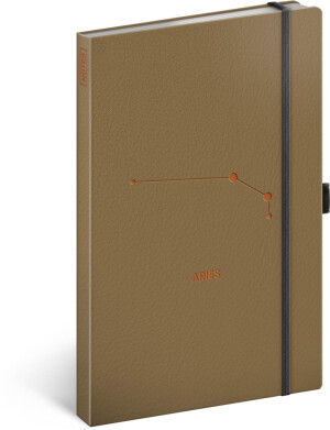NOTIQUE Notes Zverokruh Baran, linajkovaný, 13 x 21 cm - Reklamnepredmety