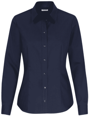 Popeline Bluse langarm Blouse Regular LSL - Reklamnepredmety