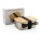 Stainless Steel Lunchbox mit Bambus-Deckel und Göffel, silbe