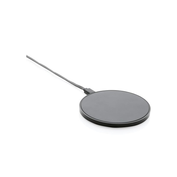 10W Wireless Charger aus RCS Standard recyceltem Kunststoff,
