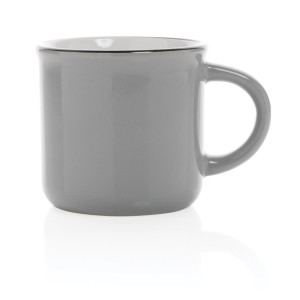 Vintage Keramiktasse, grün - Reklamnepredmety